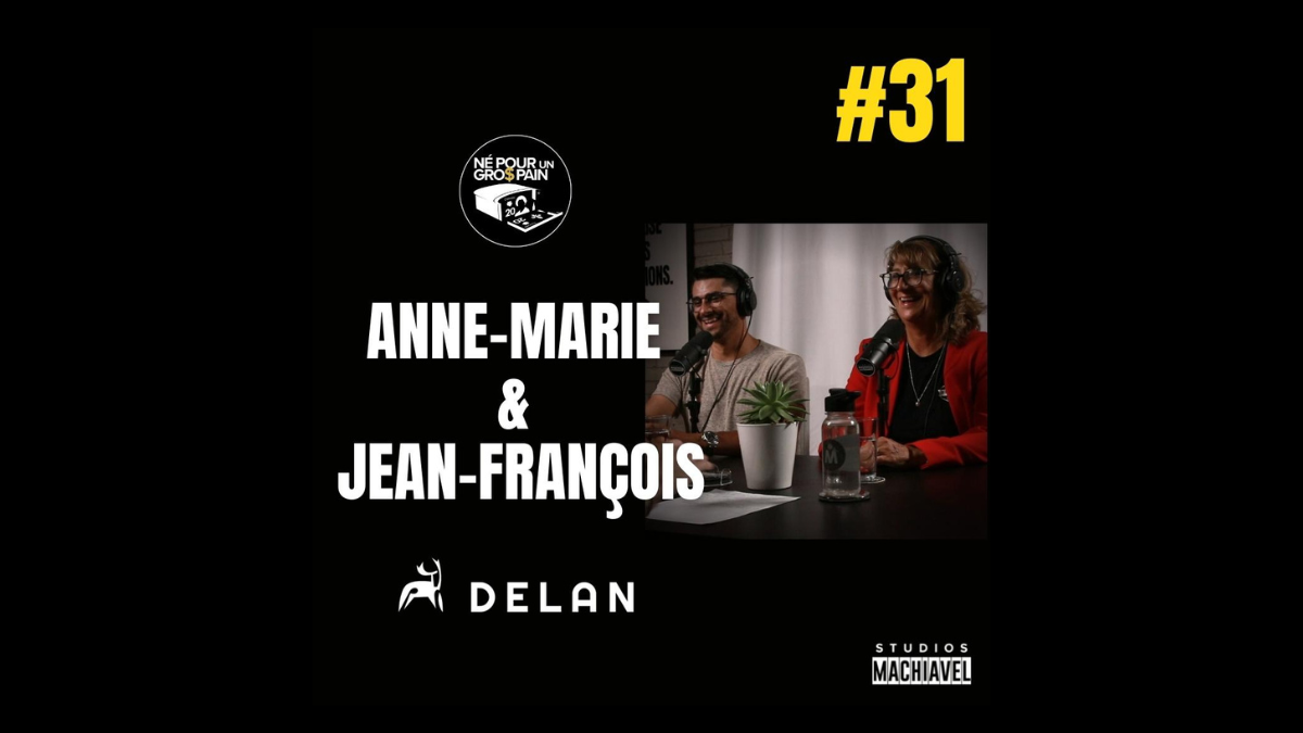 Podcast Né Pour un Gros Pain / Anne-Marie Deslauriers & Jean-François Charpentier