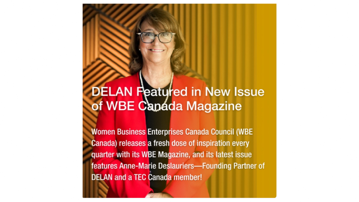 Applauding TEC Canada Members and Chairs on Remarkable Impact / Anne-Marie Deslauriers (P.4)